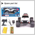 4 canales 1:10 escala digital eléctrico 4WD off road plástico carro del rc con luces